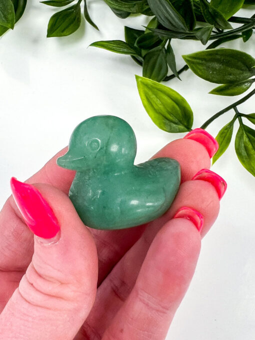 Green Aventurine duck