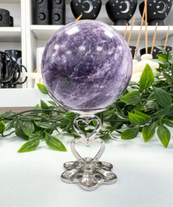 large Lepidolite sphere