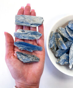 Raw Blue Kyanite blade