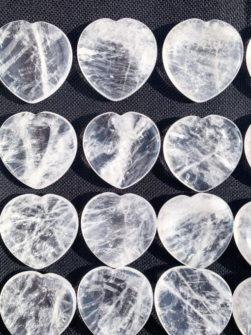 Clear Quartz Worry Stone