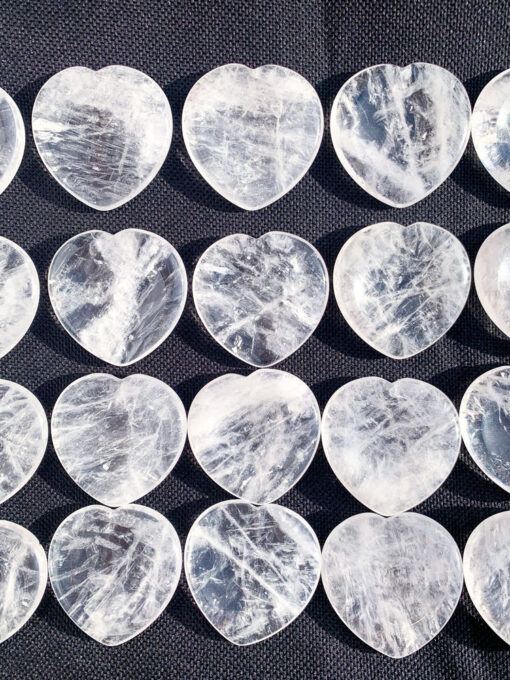 Clear Quartz Worry Stone