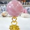 star Rose Quartz sphere