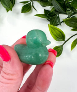 Green Aventurine duck