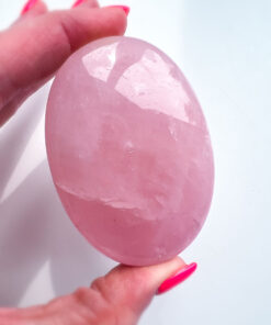 Rose Quartz palm