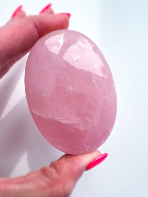 Rose Quartz palm