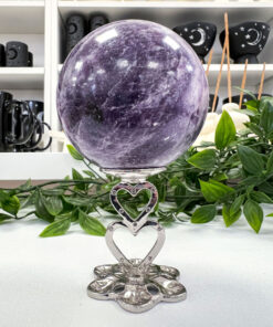 large Lepidolite sphere