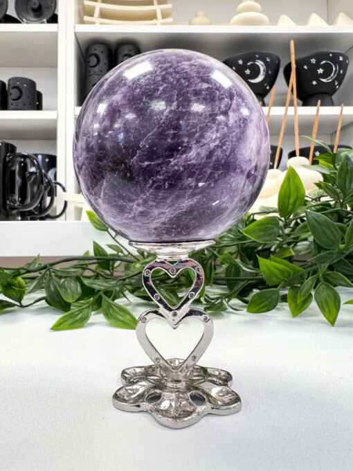 large Lepidolite sphere