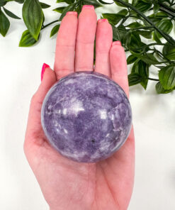 large Lepidolite sphere