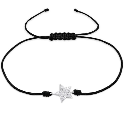 Sterling Silver Adjustable Star Bracelet