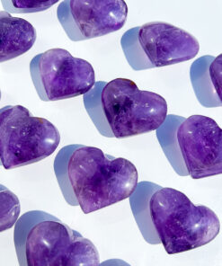 Puffy Amethyst heart