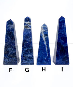 Sodalite obelisk