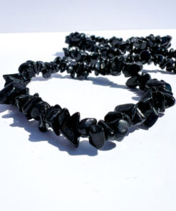 Black Tourmaline chip bracelet