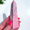 Peruvian Rhodonite obelisk