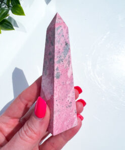 Peruvian Rhodonite obelisk