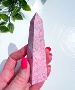 Peruvian Rhodonite obelisk