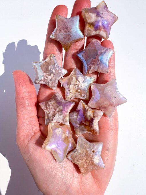 Aura Flower Agate star