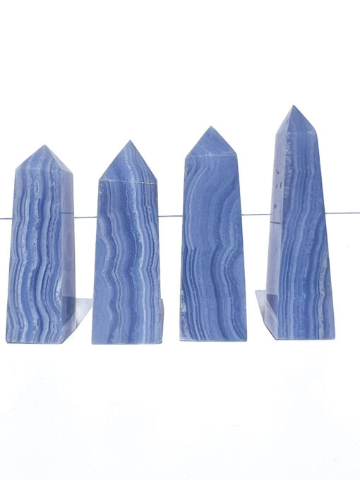 Blue Lace Agate obelisk