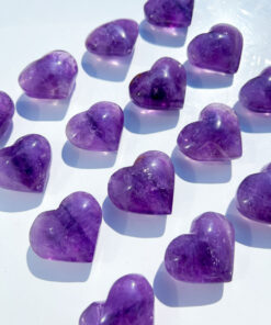 Puffy Amethyst heart