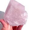 Rose Quartz half polished point