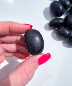 Blue Goldstone tumble