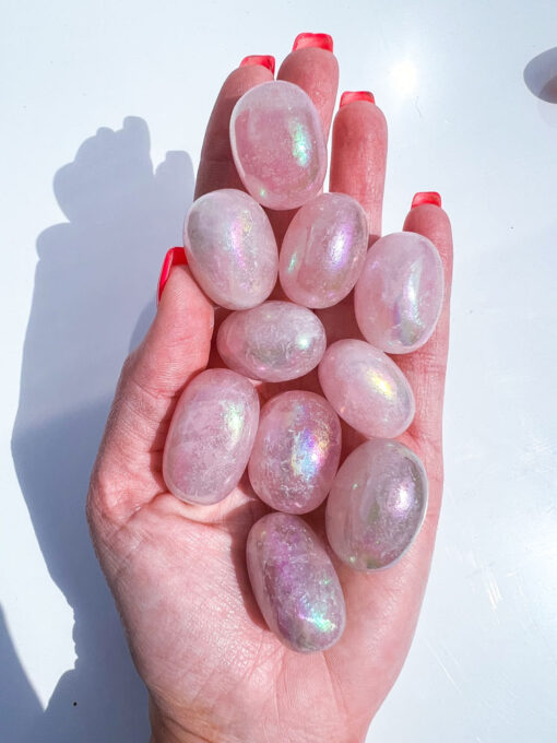 Rose Quartz Aura Tumble