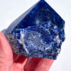 Sodalite half polished point