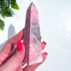 Peruvian Rhodonite obelisk