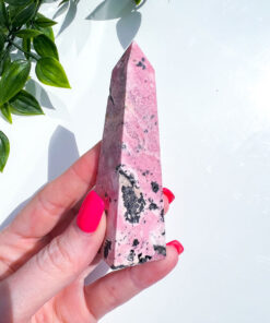 Peruvian Rhodonite obelisk