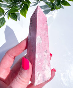 Peruvian Rhodonite obelisk