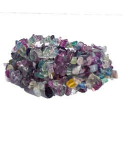 Fluorite chip bracelet