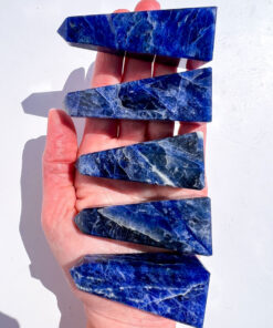 Sodalite obelisk