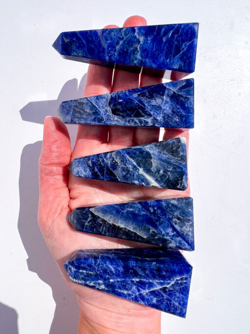 Sodalite obelisk