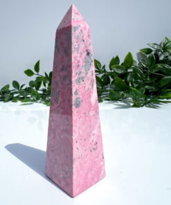 Peruvian Rhodonite obelisk