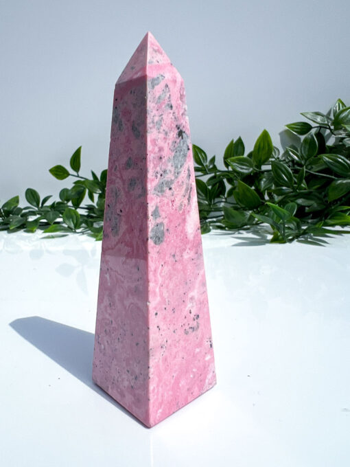 Peruvian Rhodonite obelisk