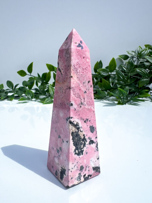 Peruvian Rhodonite obelisk