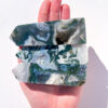 Moss Agate obelisk