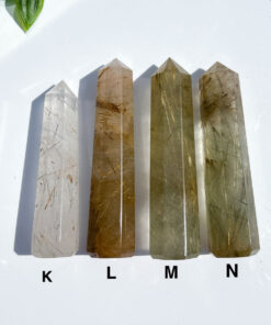 Golden Rutile Quartz point