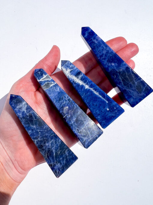 Sodalite obelisk