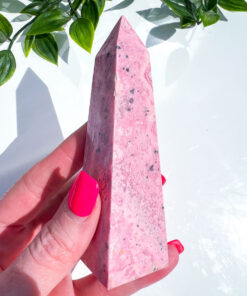 Peruvian Rhodonite obelisk