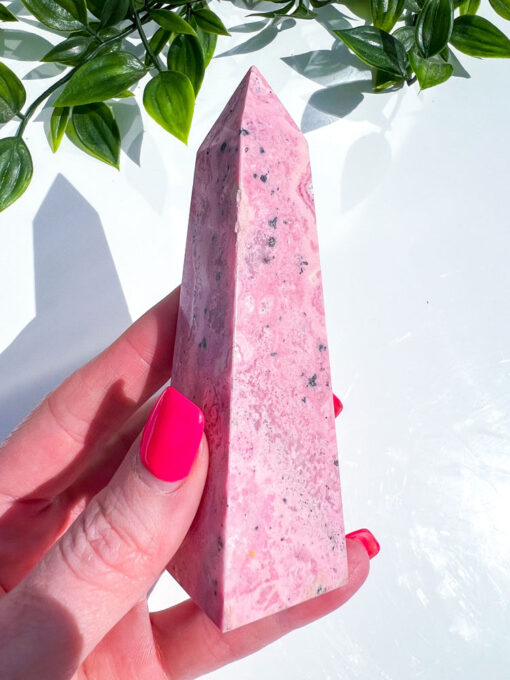 Peruvian Rhodonite obelisk