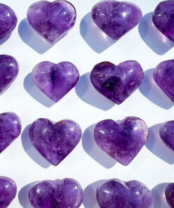 Puffy Amethyst heart