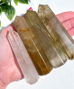 Golden Rutile Quartz point