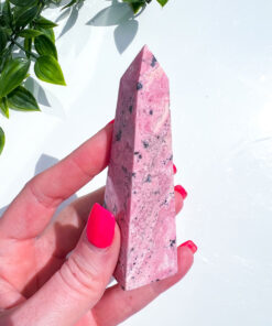 Peruvian Rhodonite obelisk