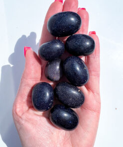 Blue Goldstone tumble