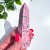 Peruvian Rhodonite obelisk