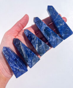 Sodalite obelisk