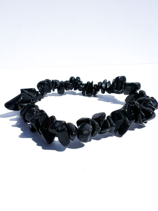 Black Tourmaline chip bracelet