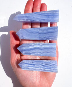 Blue Lace Agate obelisk