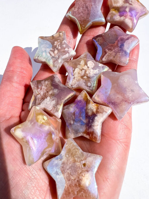 Aura Flower Agate star