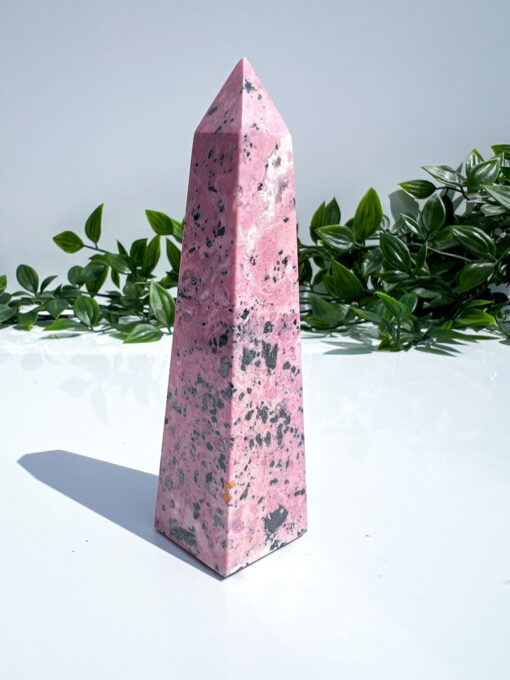 Peruvian Rhodonite obelisk